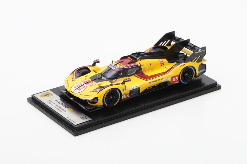 1:43 Looksmart - Ferrari 499P No.83 AF CORSE ITA Le Mans 24H 2025 Winner R. Kubica – Y. Ye – P. Hanson 1:43 Looksmart - Ferrari 499P No.83 AF CORSE ITA Le Mans 24H 2025 Winner R. Kubica – Y. Ye – P. Hanson