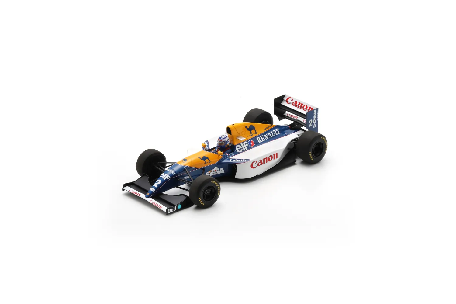 1:18 Spark - Williams FW15C No.2 Winner British GP 1993 Alain Prost
