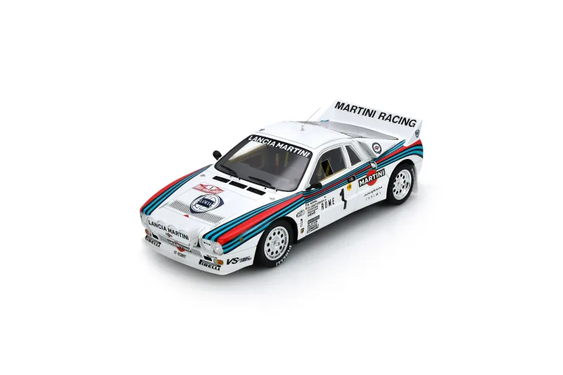 1:18 Spark - Lancia 037 Rally No.1 Winner Monte Carlo Rally 1983 W. Röhrl - C. Geistdörfer