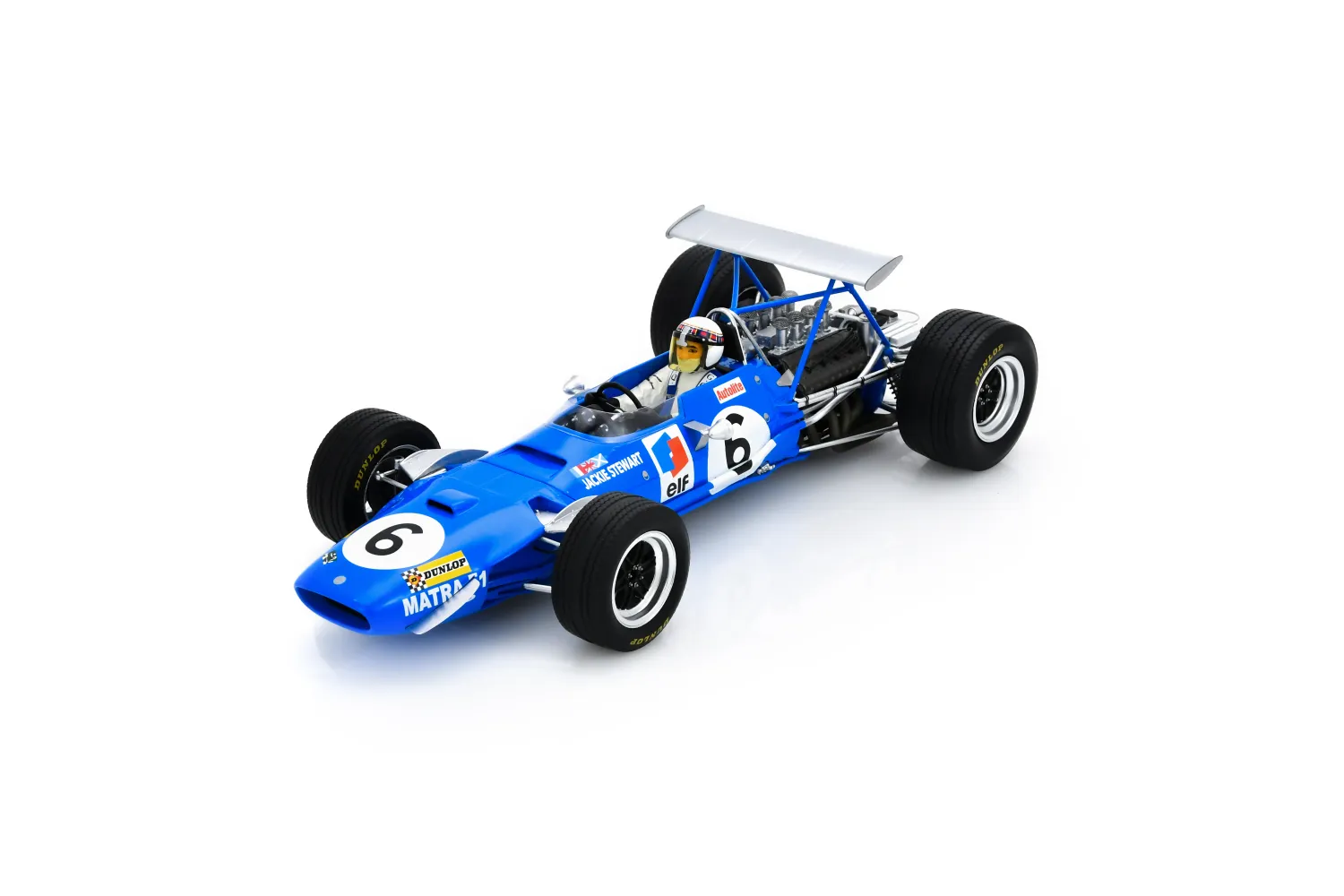 1:18 Spark - Matra MS10 No.6 Winner German GP 1968 Jackie Stewart 1:18 Spark - Matra MS10 No.6 Winner German GP 1968 Jackie Stewart