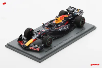 1:43 Spark - Oracle Red Bull Racing RB20 No.1 Winner Brazilian GP 2024 Max Verstappen 1:43 Spark - Oracle Red Bull Racing RB20 No.1 Winner Brazilian GP 2024 Max Verstappen