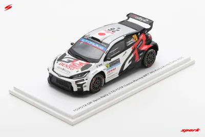 1:43 Spark - TOYOTA GR Yaris Rally 2 No.26 TOYOTA Gazoo Racing WRT NG Rally Monte Carlo 2025 H. Kogure - T. Luhtinen 1:43 Spark - TOYOTA GR Yaris Rally 2 No.26 TOYOTA Gazoo Racing WRT NG Rally Monte Carlo 2025 H. Kogure - T. Luhtinen