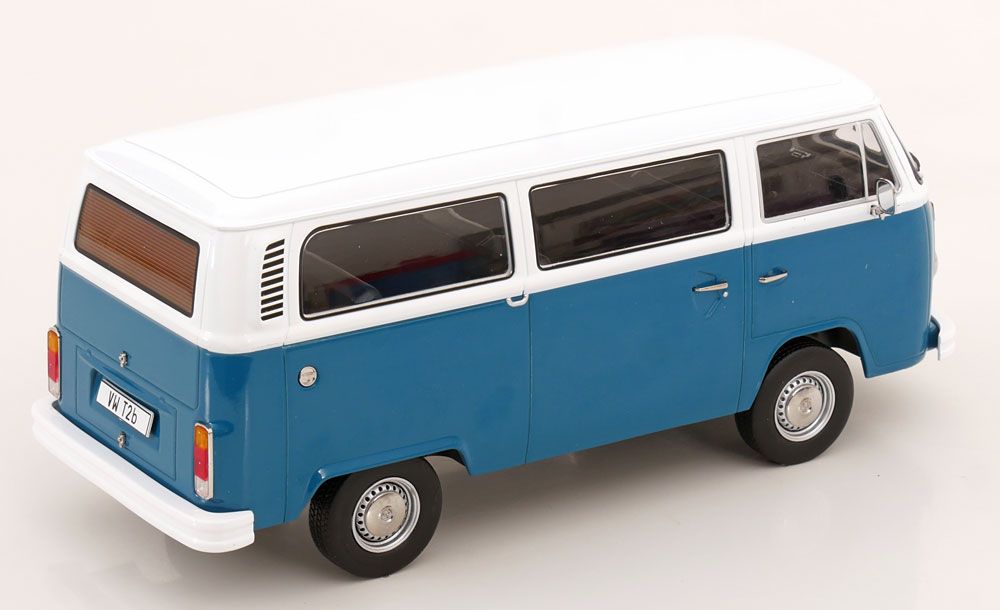 1:18 KK Scale - VW Bus T2b 1972 blau/weiß