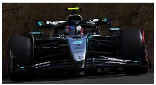1:43 Spark - Mercedes W16 No.12 Mercedes-AMG PETRONAS Formula One Team 4th Azerbaijan GP 2025 Kimi Antonelli