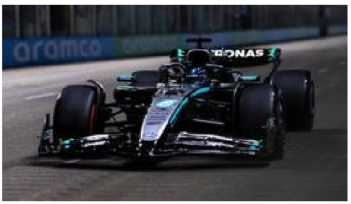 1:43 Spark - Mercedes W16 No.63 Mercedes-AMG PETRONAS Formula One Team Winner Singapore GP 2025 George Russell