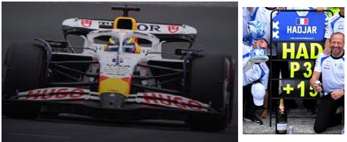 1:43 Spark - Racing Bulls VCARB 02 No.6 Visa Cash App Racing Bulls Formula One Team 3rd Dutch GP 2025 Isack Hadjar *with Pit Board*
