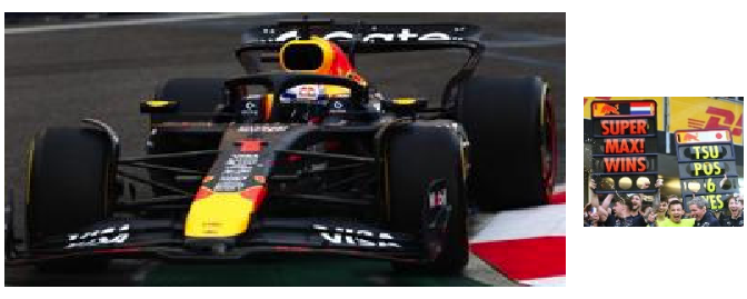 1:43 Spark - Red Bull Racing RB21 No.22 Oracle Red Bull Racing 6th Azerbaijan GP 2025 Yuki Tsunoda *with Pit Board*