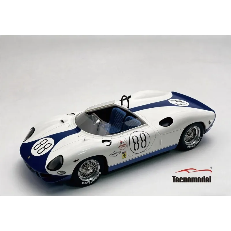 1:18 Tecnomodel - Ferrari 330P 4.0L V12 Team N.A.R.T. North american Racing #88 2000km DAytona 1965 D. Piper - M. Hensgen 1:18 Tecnomodel - Ferrari 330P 4.0L V12 Team N.A.R.T. North american Racing #88 2000km DAytona 1965 D. Piper - M. Hensgen