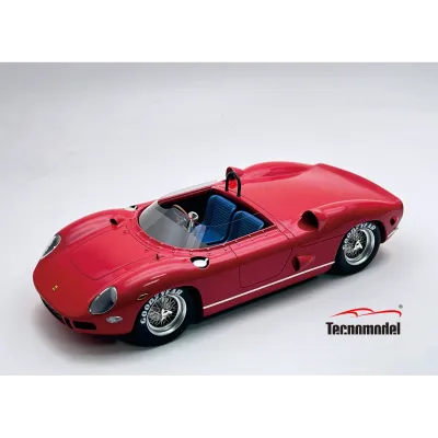 1:18 Tecnomodel - 1965 Ferrari 330P 4.0L V12 Press Version Red