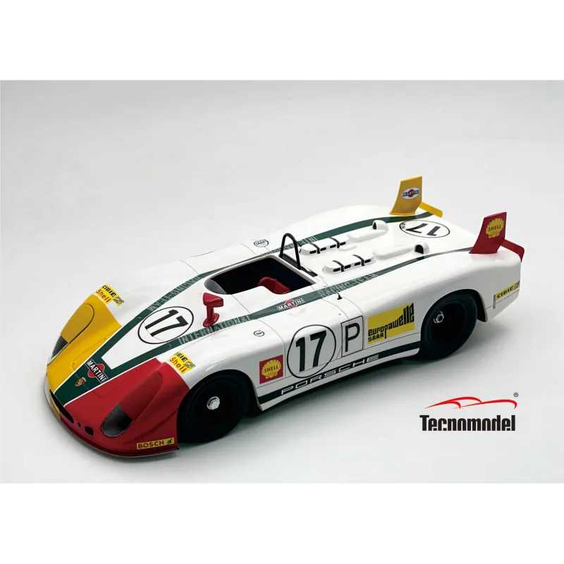 1:18 Tecnomodel - Porsche 908/02 3.0L Flunder Spider Team Martini International Racing #17 Hockenheim 1970 G. Larrouse 1:18 Tecnomodel - Porsche 908/02 3.0L Flunder Spider Team Martini International Racing #17 Hockenheim 1970 G. Larrouse