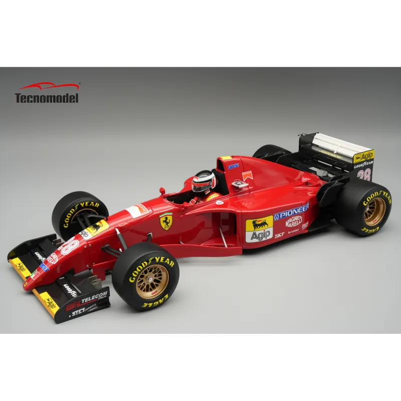 1:18 Tecnomodel - Ferrari F1 412T2 #28 Japan GP 1995 G.Berger *With rain Tires* *With Driver Figure* 1:18 Tecnomodel - Ferrari F1 412T2 #28 Japan GP 1995 G.Berger *With rain Tires* *With Driver Figure*