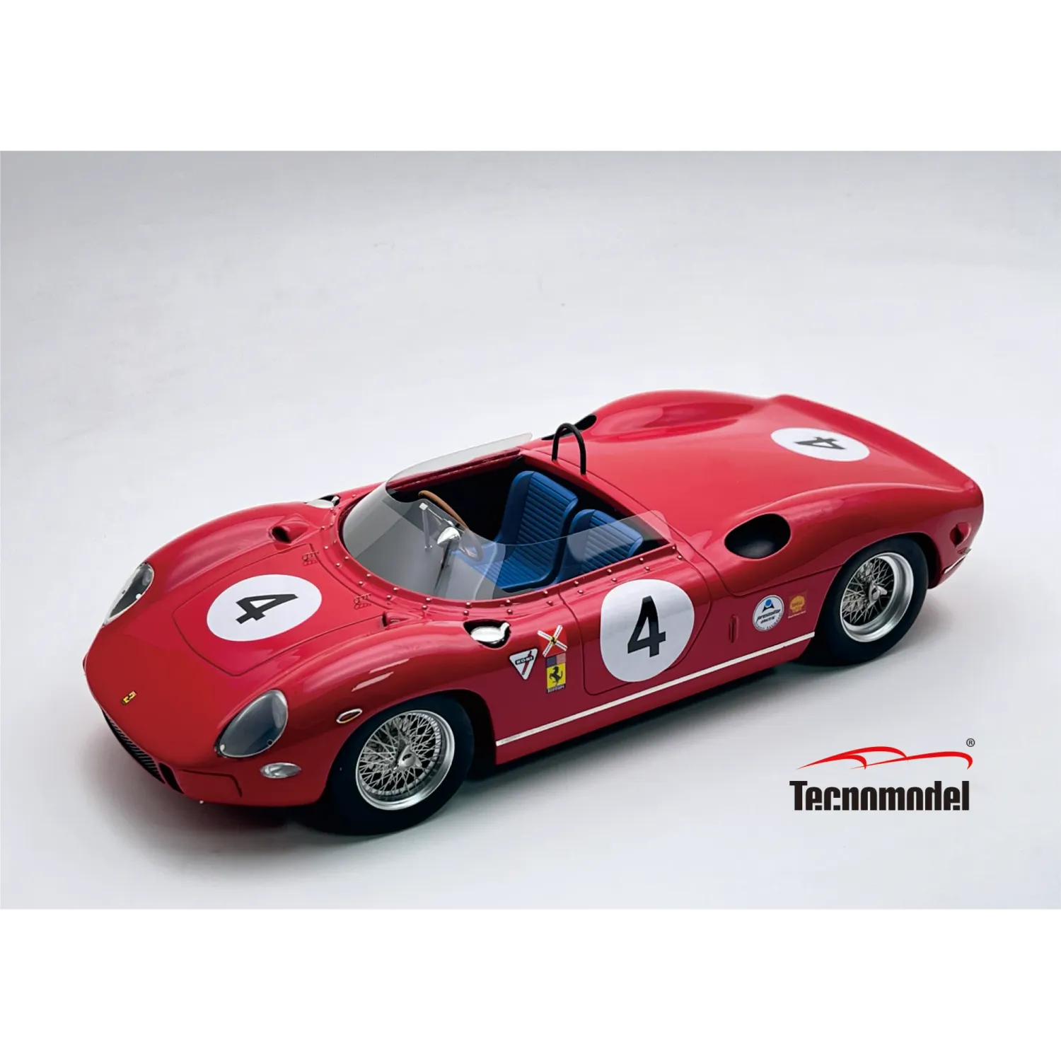 1:18 Tecnomodel - Ferrari 330P 4.0L V12 Team N.A.R.T. North american Racing #4 Winner Canada Mosport GP 1964 P. Rodriguez 1:18 Tecnomodel - Ferrari 330P 4.0L V12 Team N.A.R.T. North american Racing #4 Winner Canada Mosport GP 1964 P. Rodriguez