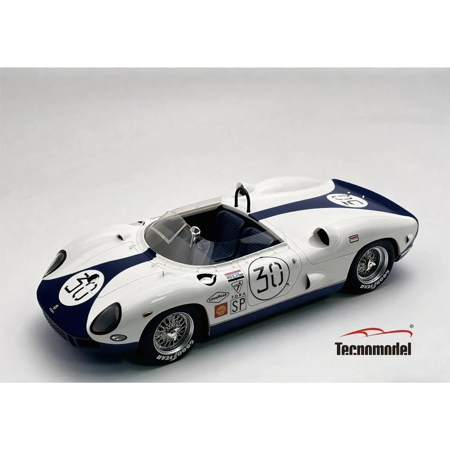 1:18 Tecnomodel - Ferrari 330P 4.0L V12 Team Mecom Racing #30 12h Sebring 1965 P. Rodriguez - G. Hill 1:18 Tecnomodel - Ferrari 330P 4.0L V12 Team Mecom Racing #30 12h Sebring 1965 P. Rodriguez - G. Hill