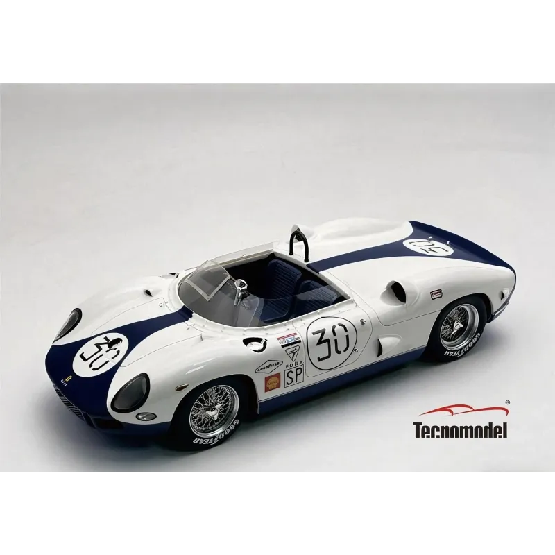 1:18 Tecnomodel - Ferrari 330P 4.0L V12 Team Mecom Racing #30 12h Sebring 1965 P. Rodriguez - G. Hill 1:18 Tecnomodel - Ferrari 330P 4.0L V12 Team Mecom Racing #30 12h Sebring 1965 P. Rodriguez - G. Hill