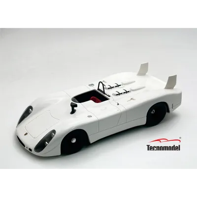 1:18 Tecnomodel - 1969 Porsche 908/02 30.L Flunder Spider Press Version White