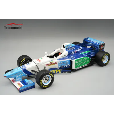 1:18 Tecnomodel - Benetton F1 B196 Team renault Mild Seven #3 Agentina GP 1996 J. Alesi