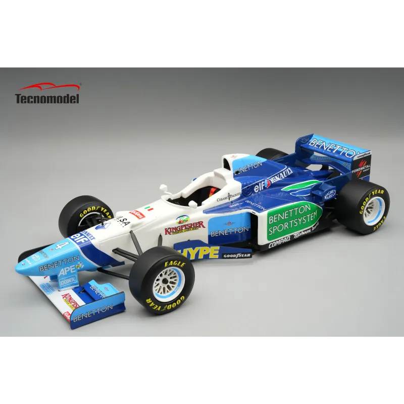 1:18 Tecnomodel - Benetton F1 B196 Team renault Mild Seven #4 Monaco GP 1996 G. Berger 1:18 Tecnomodel - Benetton F1 B196 Team renault Mild Seven #4 Monaco GP 1996 G. Berger