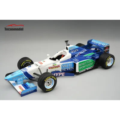 1:18 Tecnomodel - Benetton F1 B196 Team renault Mild Seven #3 Brazilian GP 1996 J. Alesi *With Rain Tires* 1:18 Tecnomodel - Benetton F1 B196 Team renault Mild Seven #3 Brazilian GP 1996 J. Alesi *With Rain Tires*