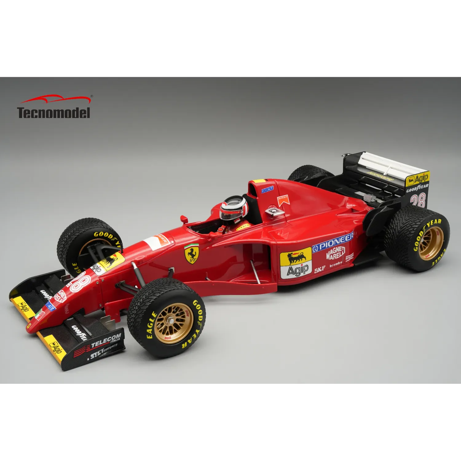 1:18 Tecnomodel - Ferrari F1 412T2 #27 Winner Canada GP 1995 J. Alesi *With Driver Figure* 1:18 Tecnomodel - Ferrari F1 412T2 #27 Winner Canada GP 1995 J. Alesi *With Driver Figure*
