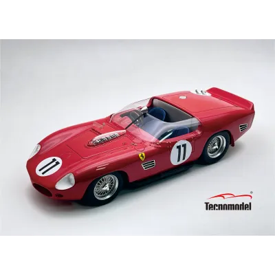 1:18 Tecnomodel - Ferrari 250 TR61 3.0L V12 Team Sefac #11 2nd 24h Le Mans 1961 M. Parkes - W. Mairesse 1:18 Tecnomodel - Ferrari 250 TR61 3.0L V12 Team Sefac #11 2nd 24h Le Mans 1961 M. Parkes - W. Mairesse