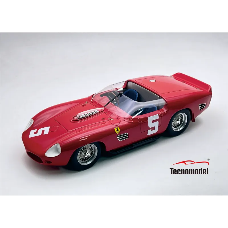1:18 Tecnomodel - Ferrari 250 TR61 3.0L V12 Spider Team N.A.R.T. North American Racing #5 2nd 1000km Nurburgring 1961 P. Rodriguez - R. Rodriguez 1:18 Tecnomodel - Ferrari 250 TR61 3.0L V12 Spider Team N.A.R.T. North American Racing #5 2nd 1000km Nurburgring 1961 P. Rodriguez - R. Rodriguez