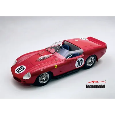 1:18 Tecnomodel - Ferrari 250 TR61 3.0L V12 Spider Team Sefac Winner 24h le Mans 1961 O. Gendebien - P. Hill 1:18 Tecnomodel - Ferrari 250 TR61 3.0L V12 Spider Team Sefac Winner 24h le Mans 1961 O. Gendebien - P. Hill