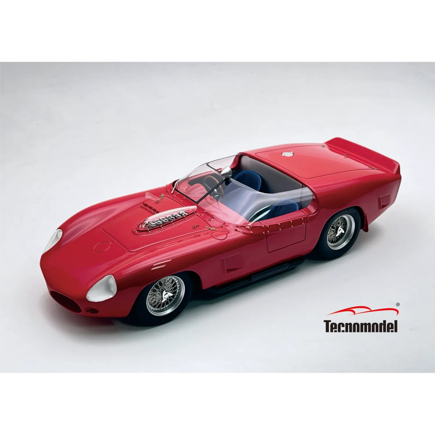 1:18 Tecnomodel - Ferrari 250 TR61 3.0L V12 Spider Press Version Red