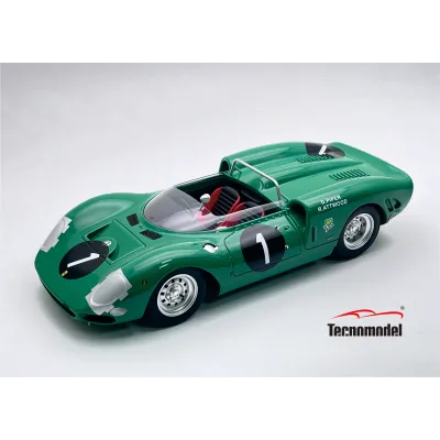 1:18 Tecnomodel - Ferrari 365 P2 4.4L V12 Spider #1 Winner 9h Kyalami 1965 D. Piper - R. Attwood 1:18 Tecnomodel - Ferrari 365 P2 4.4L V12 Spider #1 Winner 9h Kyalami 1965 D. Piper - R. Attwood