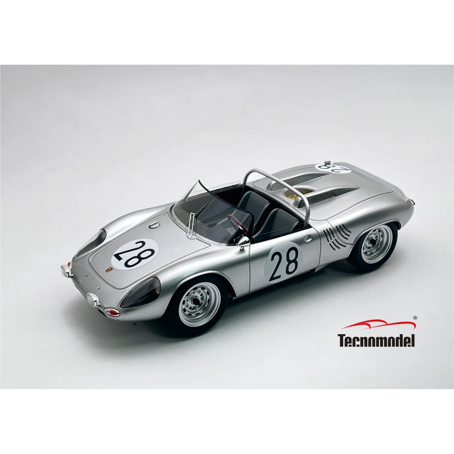 1:18 Tecnomodel - Porsche 718 WRS Spider Team Porsche System Engineering #28 24h Le Mans 1963 E. Barth - H. Linge