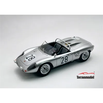 1:18 Tecnomodel - Porsche 718 WRS Spider Team Porsche System Engineering #28 24h Le Mans 1963 E. Barth - H. Linge