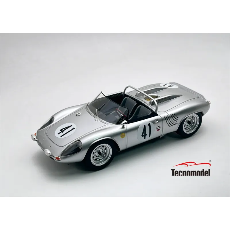 1:18 Tecnomodel - Porsche 718 WRS Spider Team Porsche System Engineering #41 12h Sebring 1964 E. Barth - H. Linge 1:18 Tecnomodel - Porsche 718 WRS Spider Team Porsche System Engineering #41 12h Sebring 1964 E. Barth - H. Linge