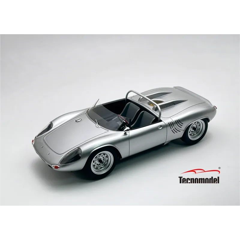 1:18 Tecnomodel - 1961 Porsche 718 WRS Spider Press Version Silver 1:18 Tecnomodel - 1961 Porsche 718 WRS Spider Press Version Silver