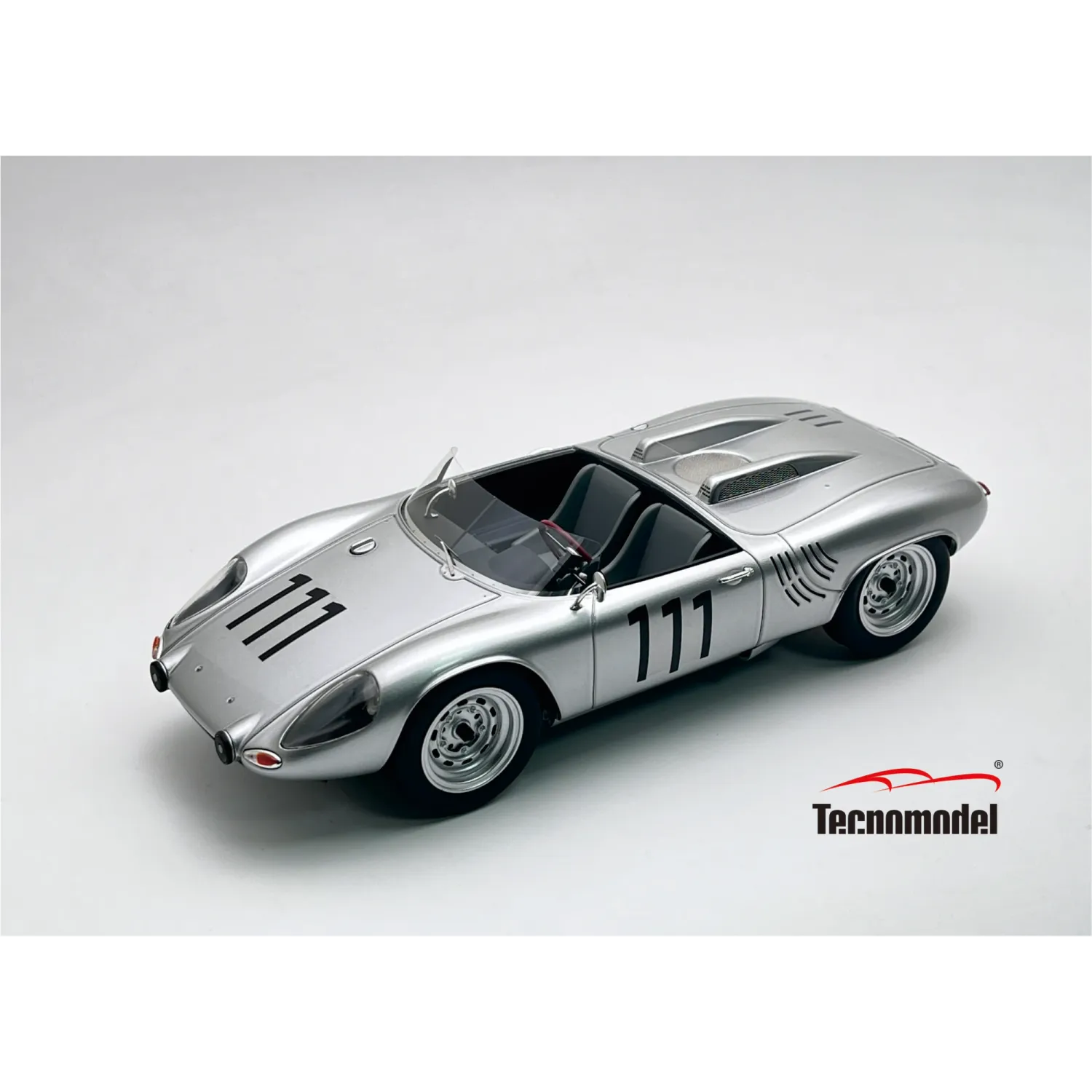 1:18 Tecnomodel - Porsche 718 WRS Spider Team Porsche System Engineering #111 3rd 1000km Nurburgring 1962 G. Hill - H. Herrmann