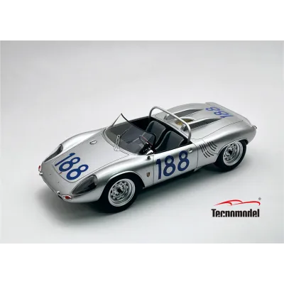 1:18 Tecnomodel - Porsche 718 WRS Spider #188 Targa Florio 1964 G. Hill - J. Bonnier 1:18 Tecnomodel - Porsche 718 WRS Spider #188 Targa Florio 1964 G. Hill - J. Bonnier