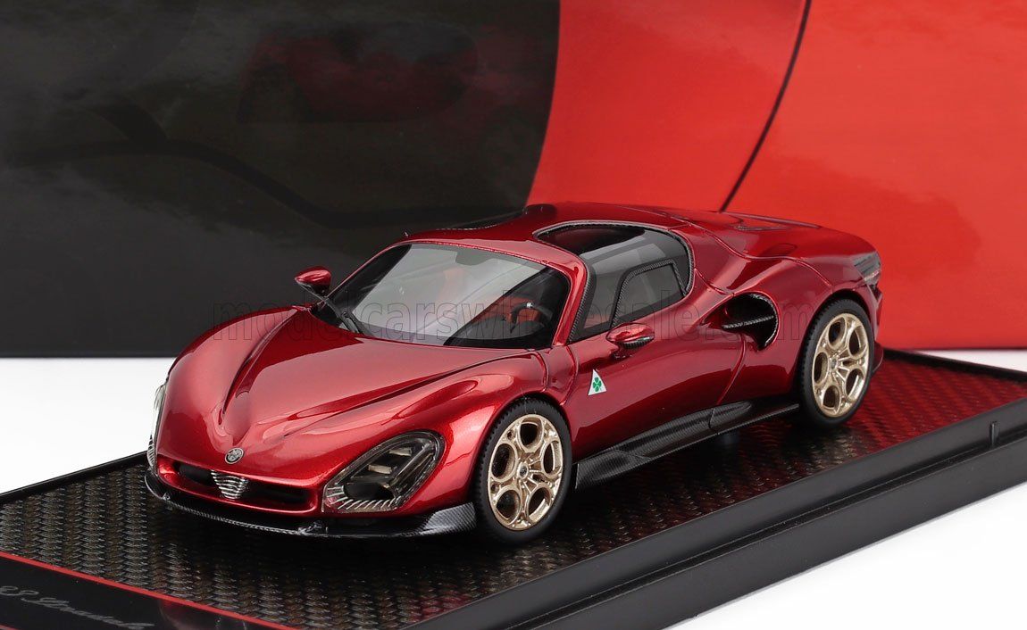 1:43 BBR - Alfa Romeo 33 Stradale 2025 Red Metallic