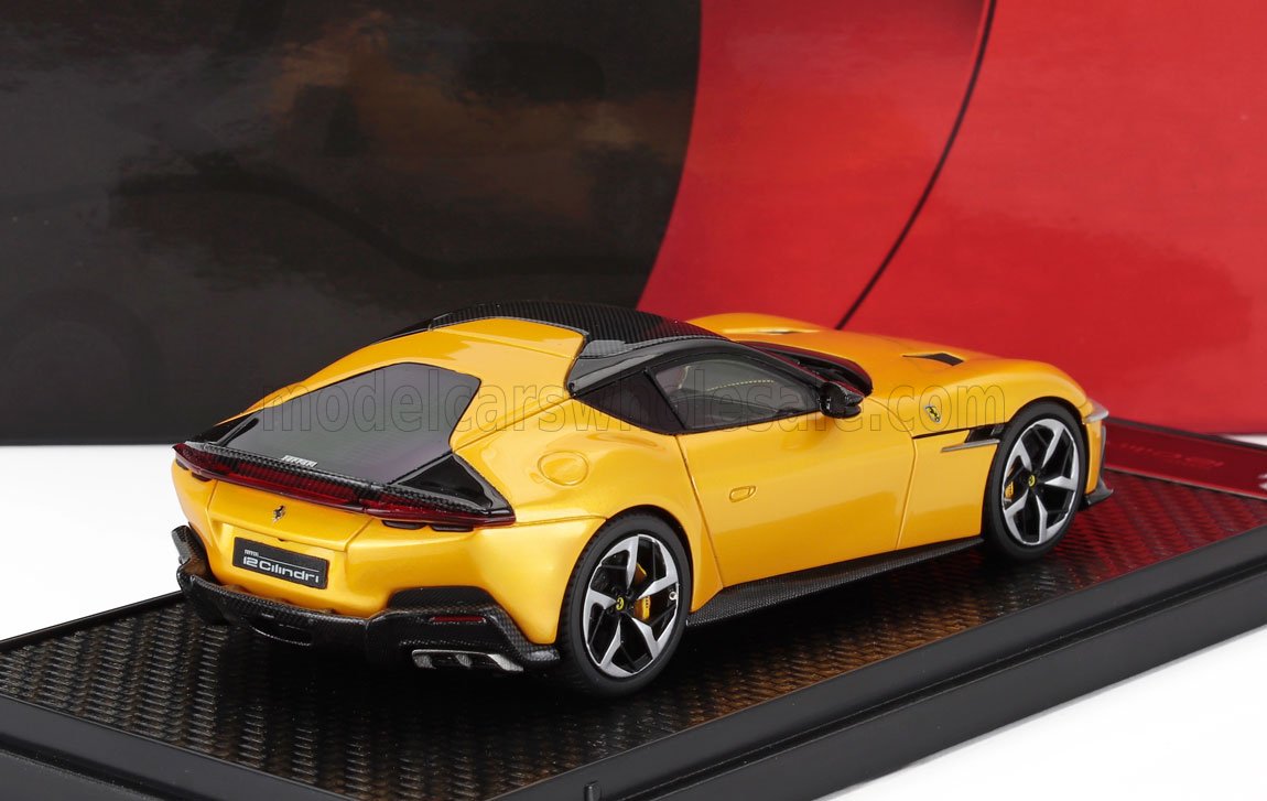 1:43 BBR - Ferrari 12Cilindri Coupe Three layer Yellow