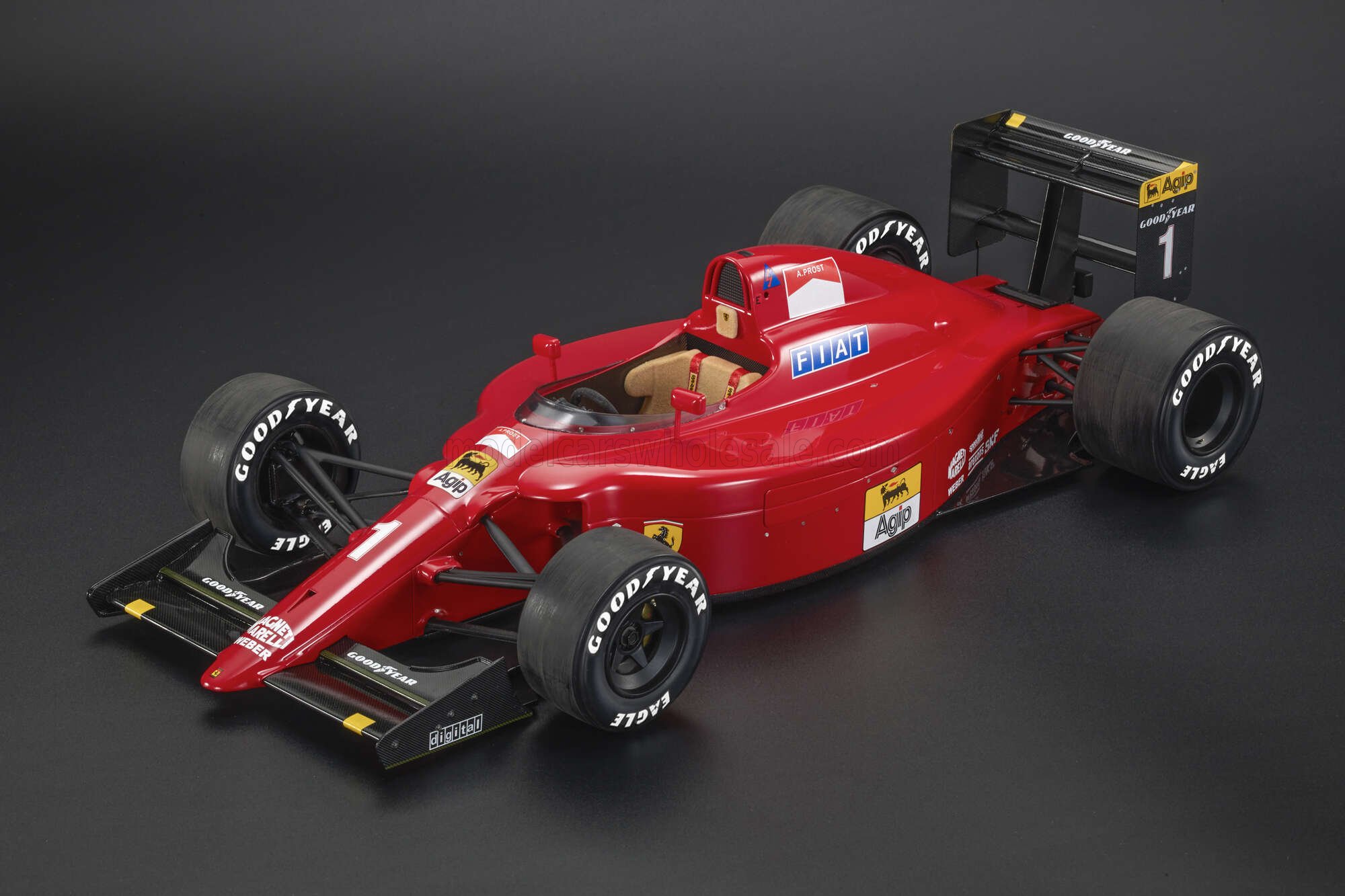 1:12 GP Replicas - Ferrari F1 641/2 #1 Winner Mexico GP 1990 A. Prost *With Driver Figure*