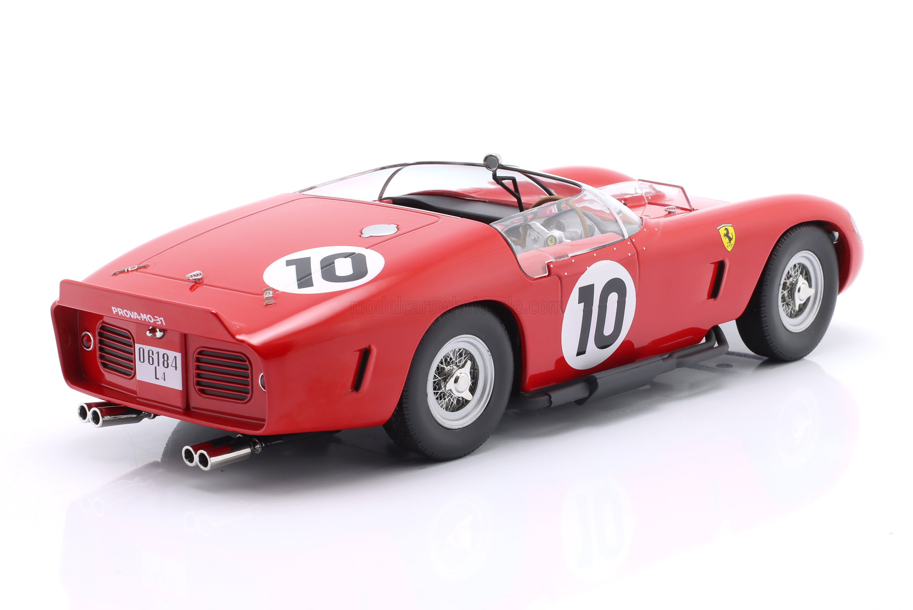 1:18 Werk83 - Ferrari 250 TR61 3.0L V12 Team Sefac #10 Winner 24h Le Mans 1961 O. Gendebien - P. Hill