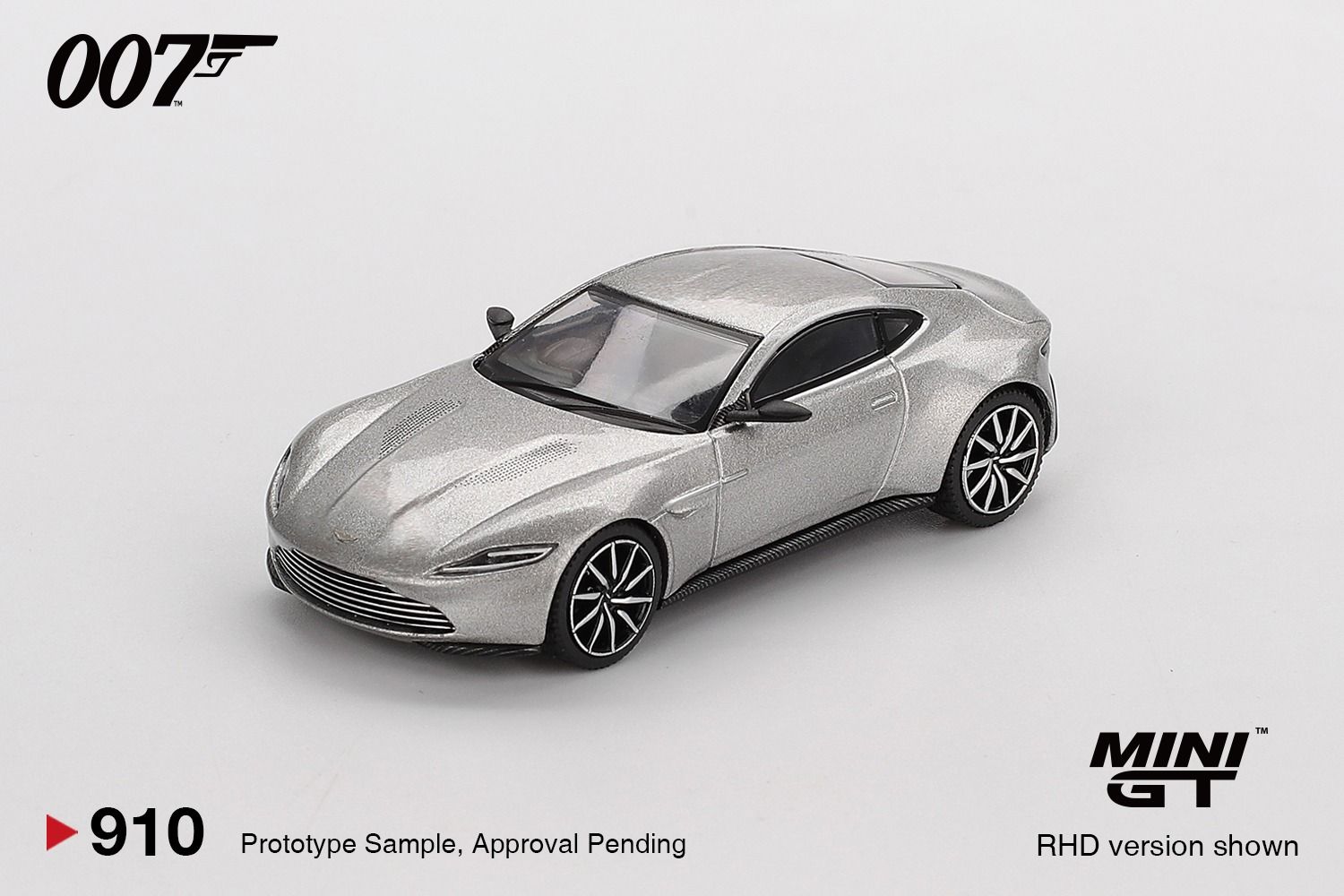 1:64 Mini GT - 2015 Aston Martin DB10 *Spectre* Simplified Chinese Blister Packaging