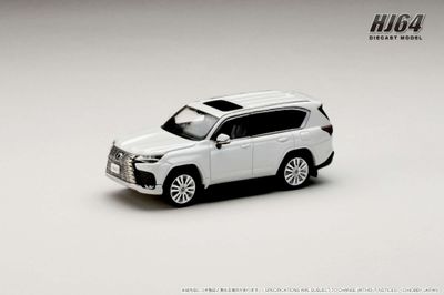 1:64 Hobby Japan - Lexus LX600 Executive, sonic quartz/black interior 1:64 Hobby Japan - Lexus LX600 Executive, sonic quartz/black interior
