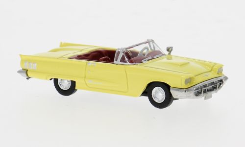 1:87 Brekina - Ford Thunderbird Cabriolet, hellgelb, 1960