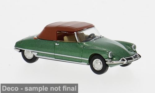 1:87 Brekina - Citroen DS 19 Cabriolet, grün, 1963