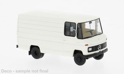 1:87 Brekina - Mercedes L 406 D Kasten, weiss, 1967 1:87 Brekina - Mercedes L 406 D Kasten, weiss, 1967