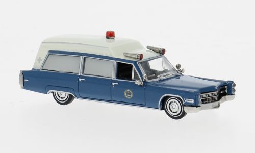 1:87 Brekina - Cadillac Miller Meteor Ambulance, 1966, FBI