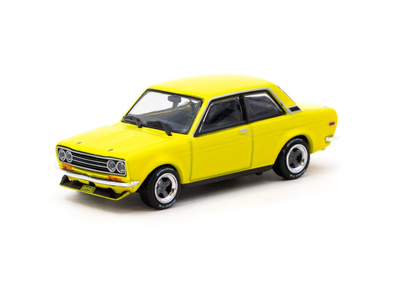 1:64 Tarmac - BRE Datsun 510 Brock Buster/Peter Brock, yellow