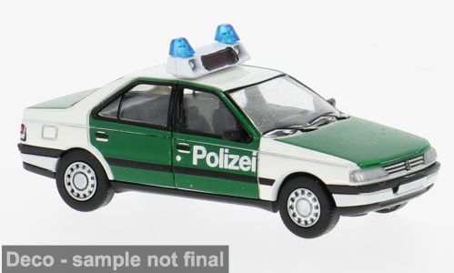 1:87 PCX87 - Peugeot 405, 1987, Polizei Saarland