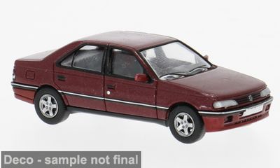 1:87 PCX87 - Peugeot 405 Mi 16, dunkelrot, 1987 1:87 PCX87 - Peugeot 405 Mi 16, dunkelrot, 1987