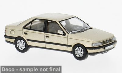 1:87 PCX87 - Peugeot 405, beige, 1987 1:87 PCX87 - Peugeot 405, beige, 1987