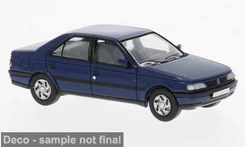 1:87 PCX87 - Peugeot 405, dunkelblau, 1987
