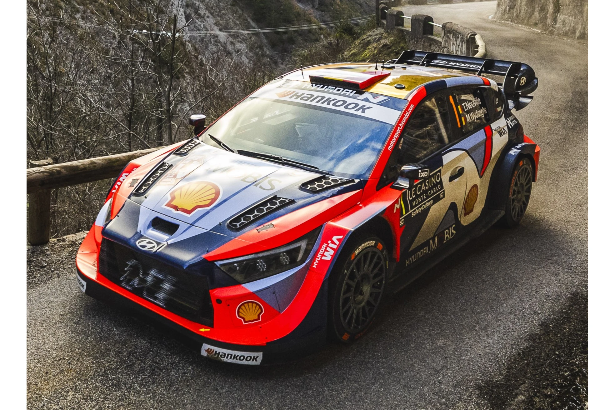 1:43 Spark - Hyundai i20N Rally1 No.1 Rally Monte Carlo 2025 T. Neuville - M. Wydaeghe